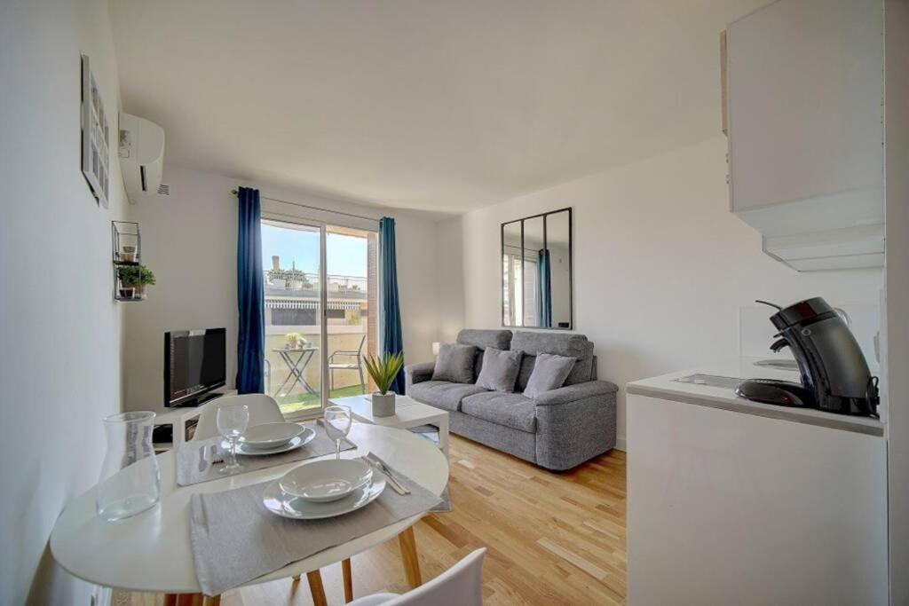 Ferienwohnung Le Palm - 100M Plage - Croisette - Verriere Cote D'Azur Cannes Exterior foto